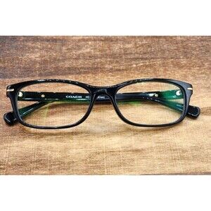 COACH Eyeglasses  HC 6054 5002 BLACK GOLD AUTHENTIC FRAMES 50-16 *FRAMES ONLY